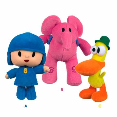 Peluches Musicais Pocoyo e os seus amigos