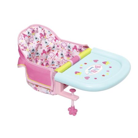 Baby born Cadeira da Papa de mesa boneca bebé