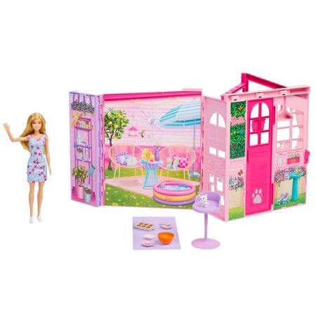 Barbie casa de férias com boneca