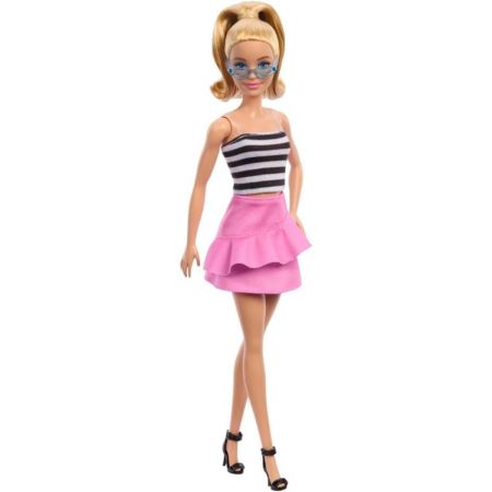 Barbie Fashionista boneca top raias com saia rosa