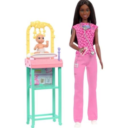 Barbie tu podes ser Pediatra morena