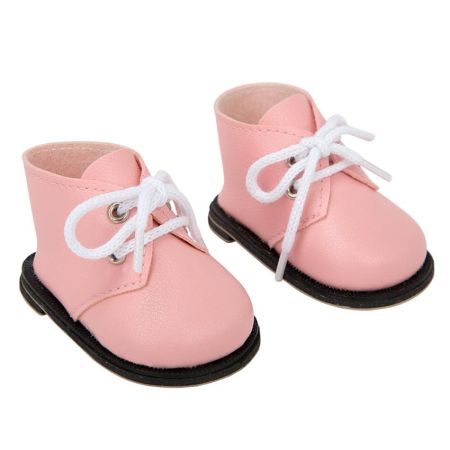 Botas rosa para bonecos 45 cm