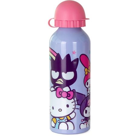 Garrafa de alumínio 500 ml Hello Kitty lilás