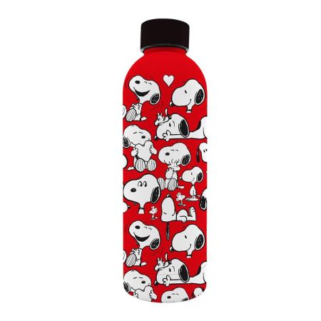 Garrafa tato suave aço inoxidável 800 ml Peanuts