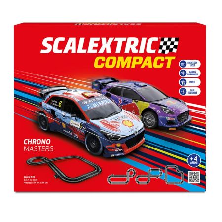 SCX Circuito carros Chrono Masters Compact