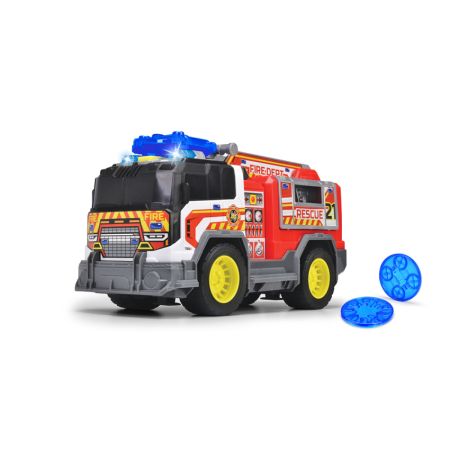 Camión de bomberos 30 cm luces y sonidos