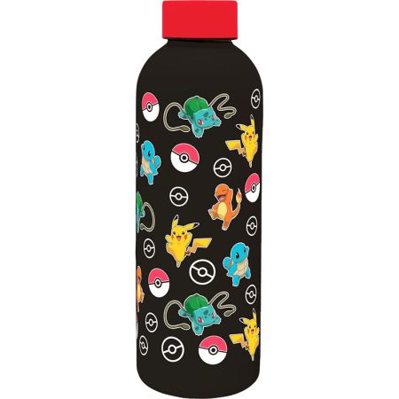 Cantil tacto suave aço 500 ml Pokemon