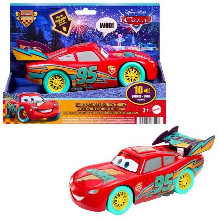 Cars carro Rayo McQueen luz e som