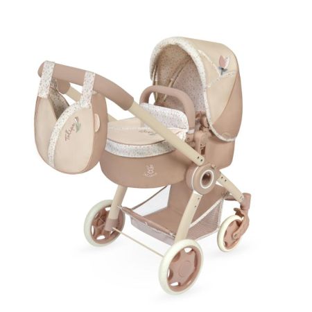 Carro de boneca 3x1 dobrável Tulipe