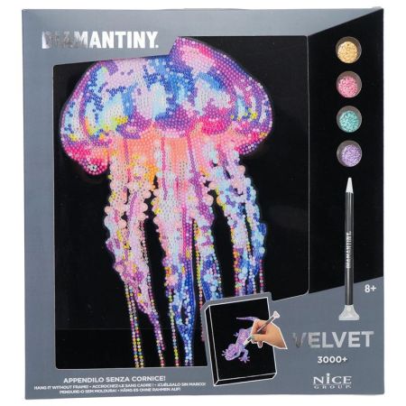 Diamantiny tela com diamantes medusa