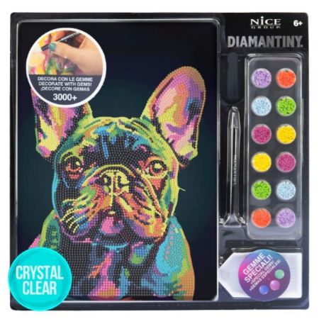 Diamantiny  pintar com diamantes quadros Bulldog