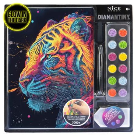 Diamantiny  pintar com diamantes quadros Tiger