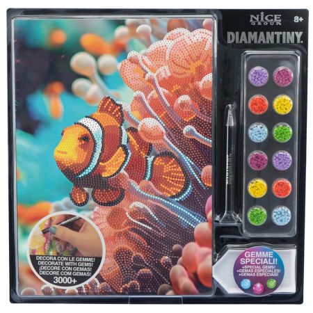 Diamantiny pintar com diamantes Peixe Palhaço