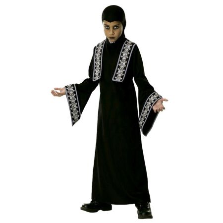 Disfarce infantil sacerdote das trevas
