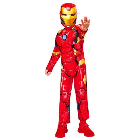Disfarce Iron Man Black Line infantil