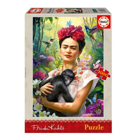 Educa puzzle 1000 Frida Khalo jardim da vida