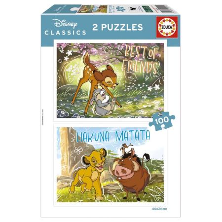 Educa puzzle 2x100 Disney Classics