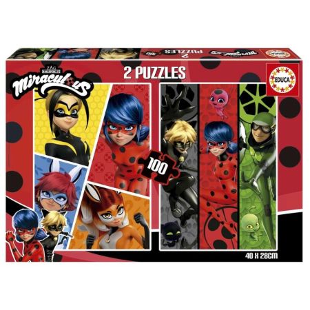 Educa Puzzle 2x100 Ladybug