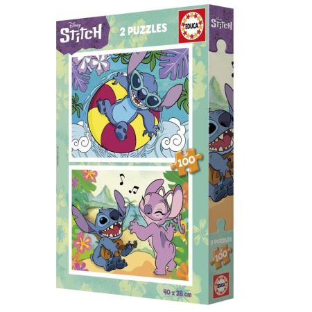 Educa puzzle 2x100 Stitch