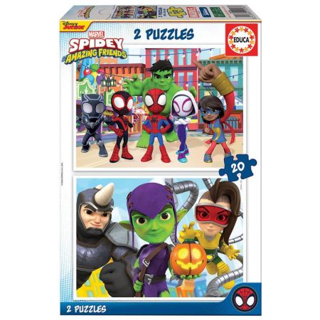 Educa Puzzle 2x20 Spidey and Friends