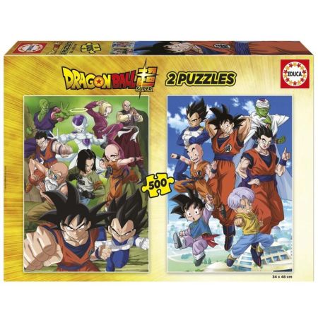 Educa Puzzle 2x500 Dragon Ball