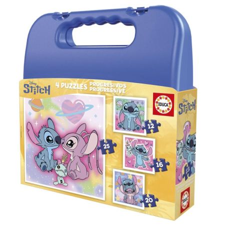 Educa puzzle mala progressivo Stitch