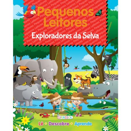 Exploradores da selva - Pequenos leitores