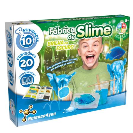 Science4you Fabrica Slime brilho no escuro