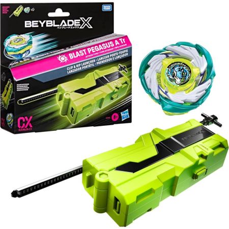 Beyblade X conjunto Lançador portátil verde