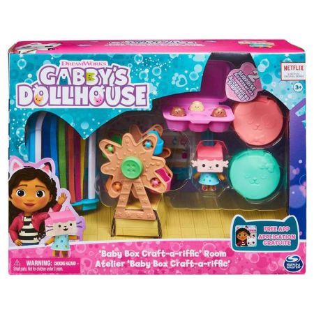 Gabby's Dollhouse sala de manualidades bebé