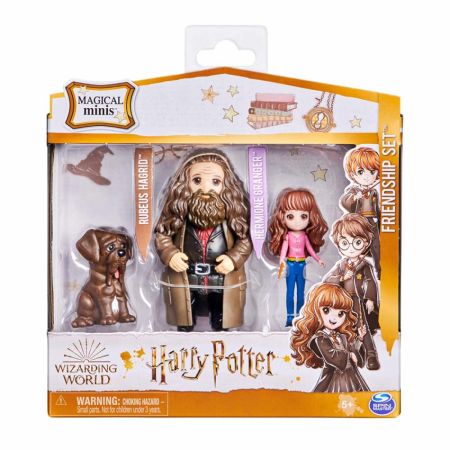 Harry Potter pack 2 figuras Hermione e Hagrid