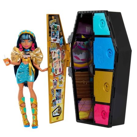 Boneca Monster High Skulltimate Cleo de Nile