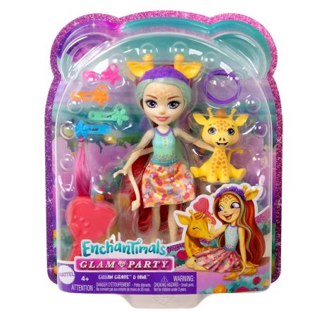 Enchantimals boneca Glam Party girafa