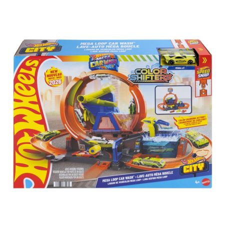 Hot Wheels City Mega pista lavagem de carros