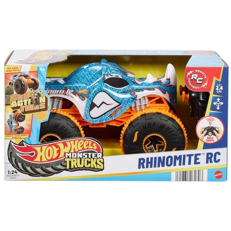 Hot Wheels Monster Trucks carro Rhinomite RC