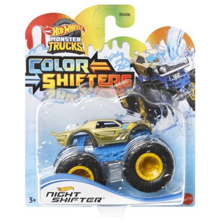 Hot Wheels Monster Trucks carro color shifters