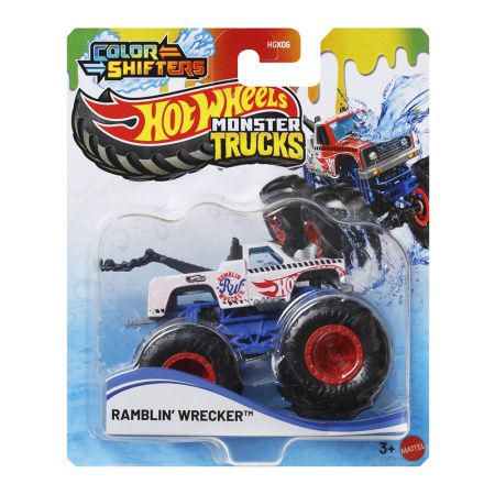 Hot Wheels Monster Trucks carro color shifters