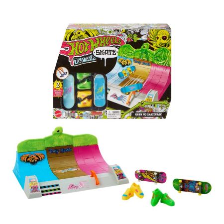 Hot Wheels Skate Park pista Tony Hawk