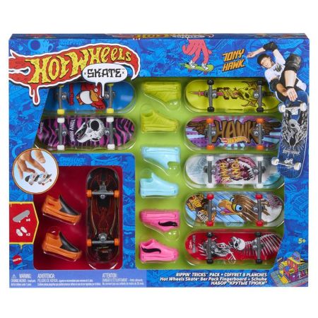 Hot Wheels Skate set 8 skates e 4 sapatilhas