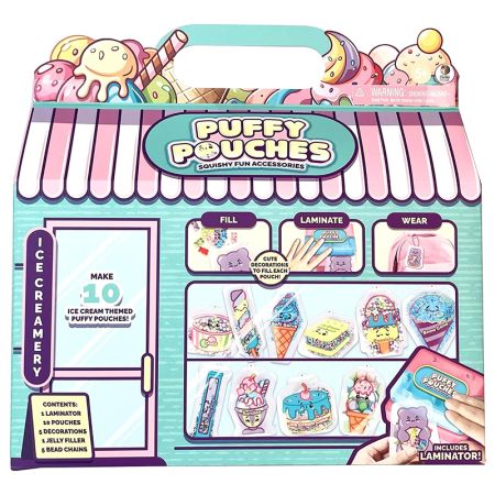 Puffy Pouchees acessórios 10 peças Squihy