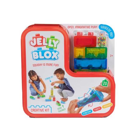 Jelly Blox 20 blocos de construção Creative Kit