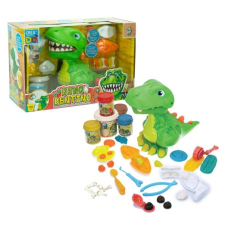 Jogo de plasticina Dino Dentino