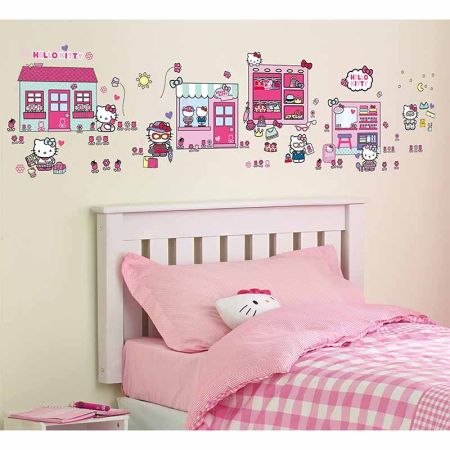 Hello Kitty autocolantes de parede