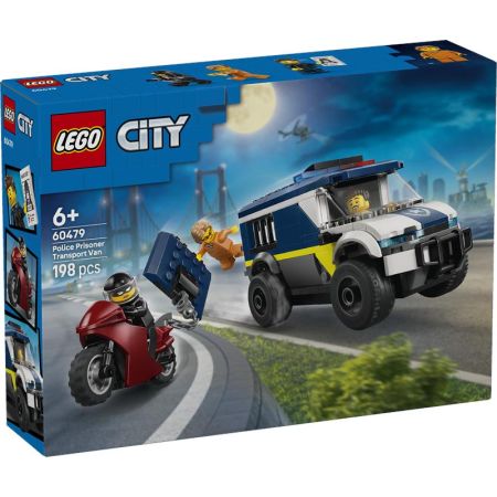 Lego City carrinha de transporte da pol&iacute;cia