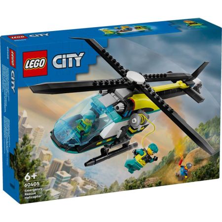 Lego City helicóptero de resgate para emergências