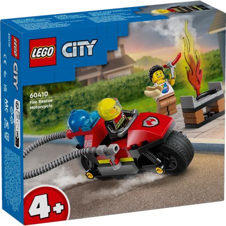 Lego City moto de resgate de bombeiros