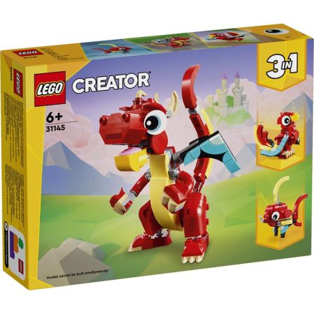 Lego Creator dragão vermelho