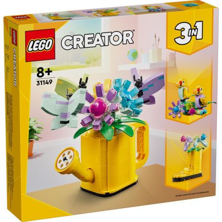 Lego Creator flores no regador
