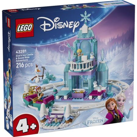Lego Disney castelo da Elsa e aventura na neve
