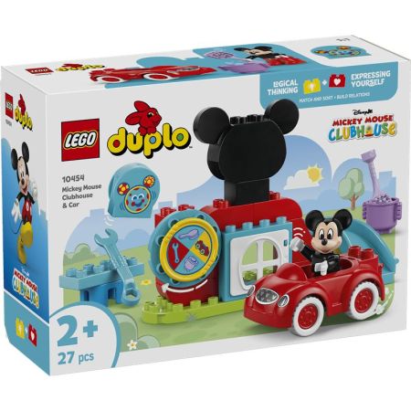 Lego Duplo casa e carro do Mickey Mouse